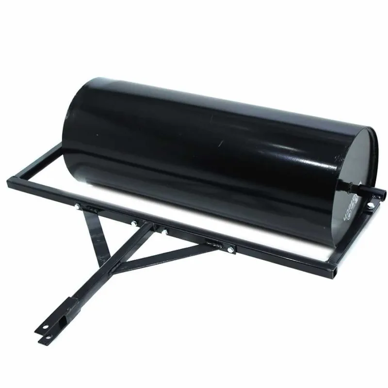 Rouleau compacteur de 92 cm tracté en acier pour tracteur tondeuse