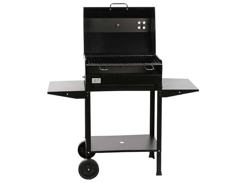 Mille Ercole Small - Barbecue à charbon en fer artisanal - 47,5x37 cm