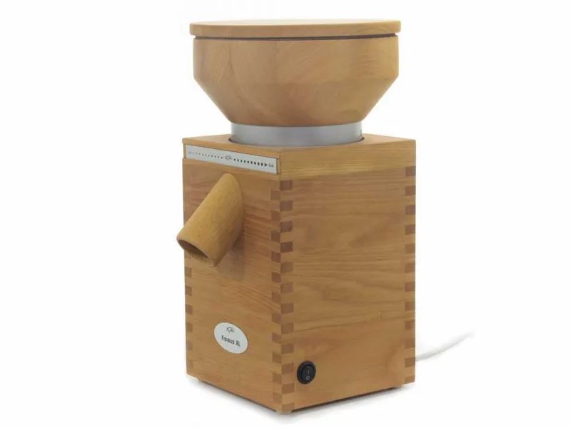 Komo Fidibus XL - Moulin à farine en hêtre massif - 600W