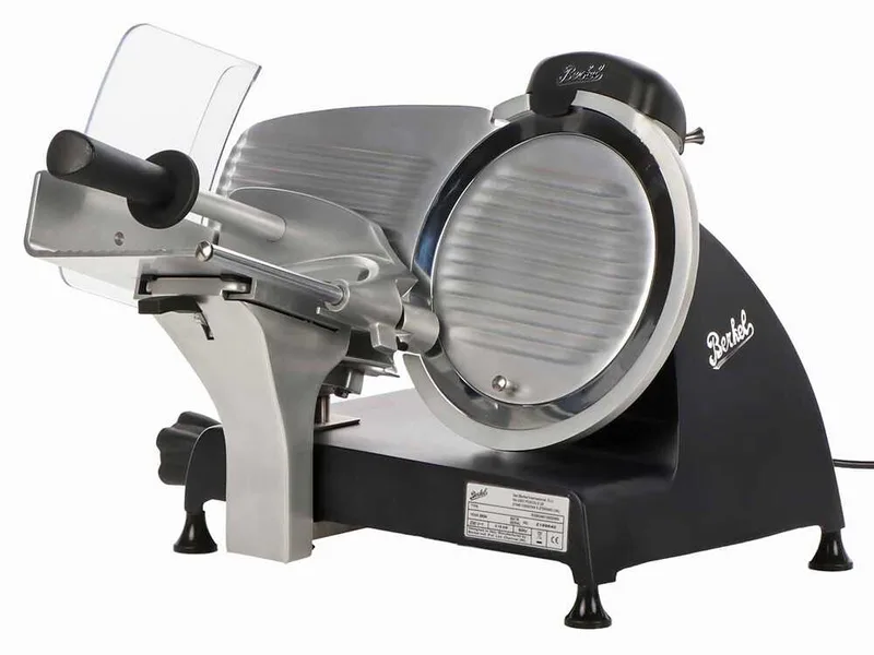 Berkel Red Line 250 Noir opaque - Trancheuse avec lame en acier de 250 mm