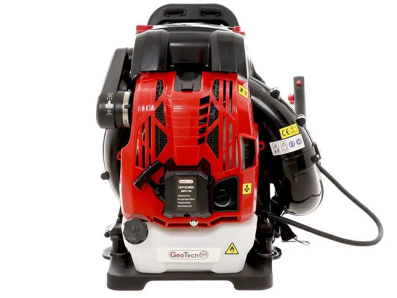 GeoTech Pro BBP4-760 - Souffleur de feuilles thermique à dos avec moteur 4 temps