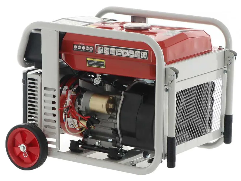 GeoTech Pro iGGP5000ES - Groupe électrogène inverter avec dém. électrique 4 kW sur chariot - Continu 3.5 kW Monophasé