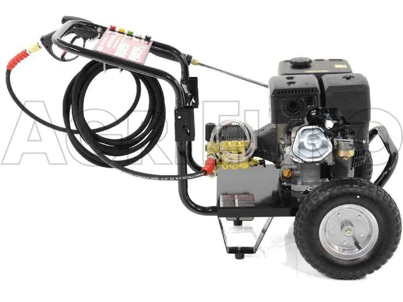 GeoTech Pro PWP 15/235 ZW - Nettoyeur haute pression thermique - 235 bar - Moteur Loncin à essence - 270 cm³