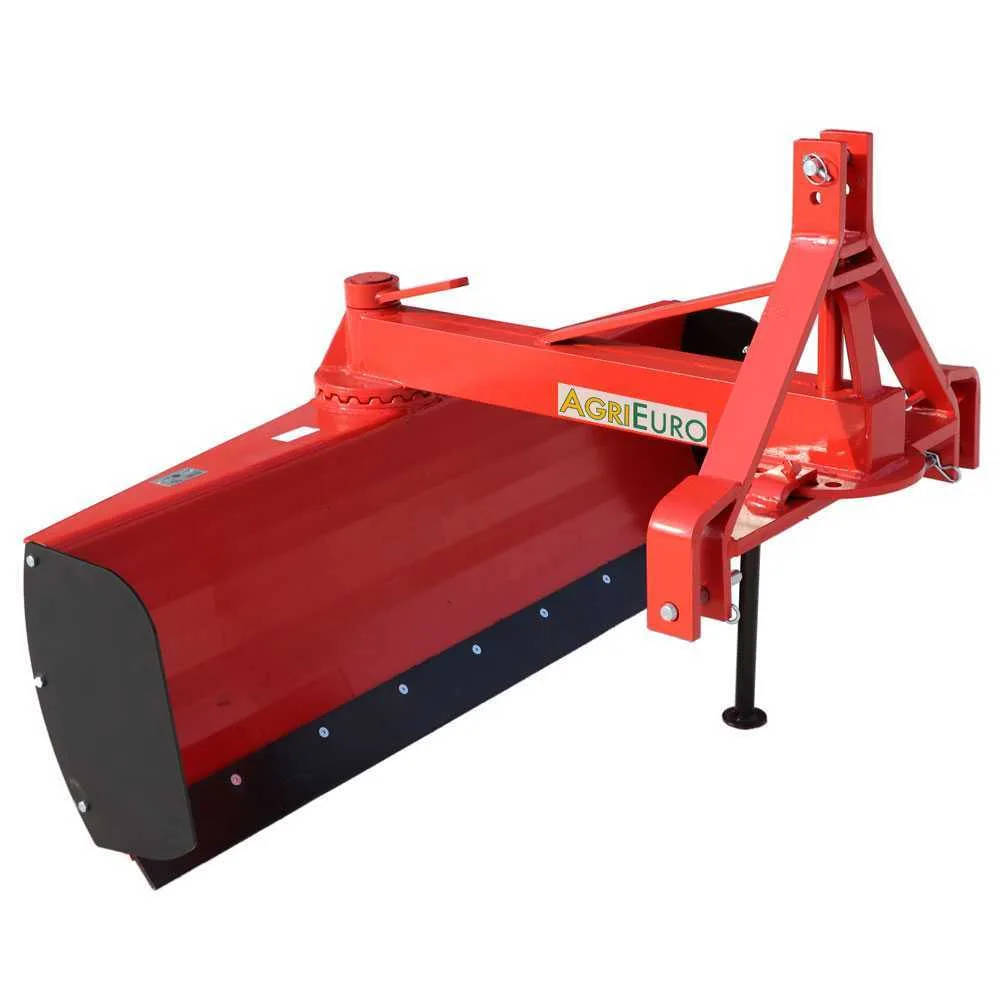 Lame niveleuse pour tracteur AgriEuro LLP180 - Série Lourde - pivot d'attelage et lame rotatifs