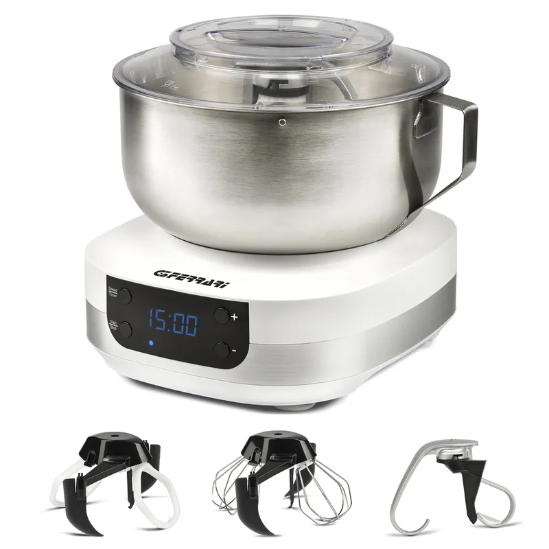 G3 FERRARI Pastaio gourmet - Batteur mélangeur planétaire - Puissance 1500 W