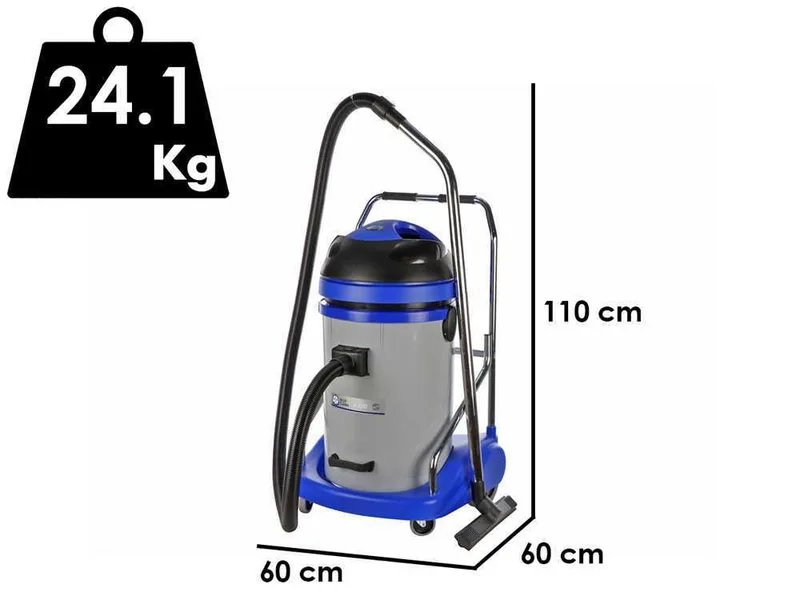 Annovi & Reverberi 4300P - Aspirateur bidon multifonctions - Cuve en plastique 77 L - 2400W