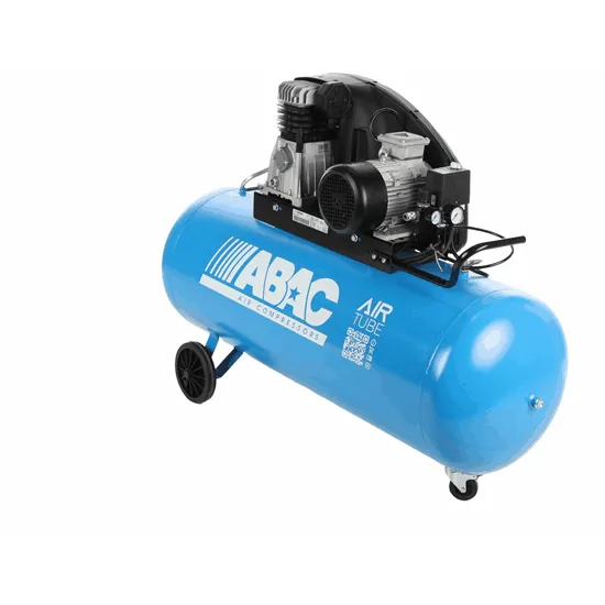 ABAC EXT A39B 270 CT4 - Compresseur d'air électrique triphasé à courroie - Moteur 4 CV – 270 L