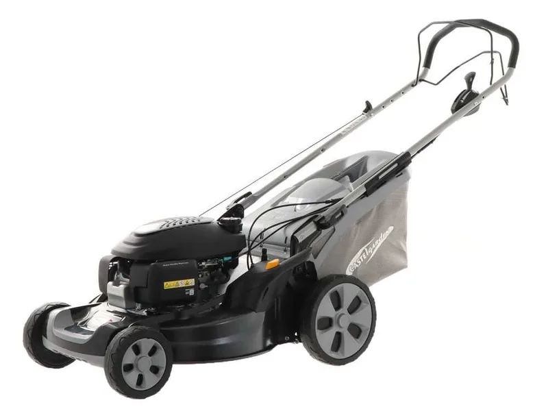 Tondeuse à gazon thermique autotractée CastelGarden XS 55 HV - 4 en 1 - Coupe de 53 cm - Moteur Honda GCVx 200