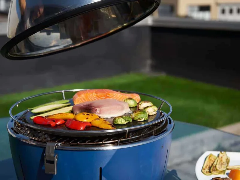 Classe InstaGrill - Barbecue de table à charbon - Corps anthracite