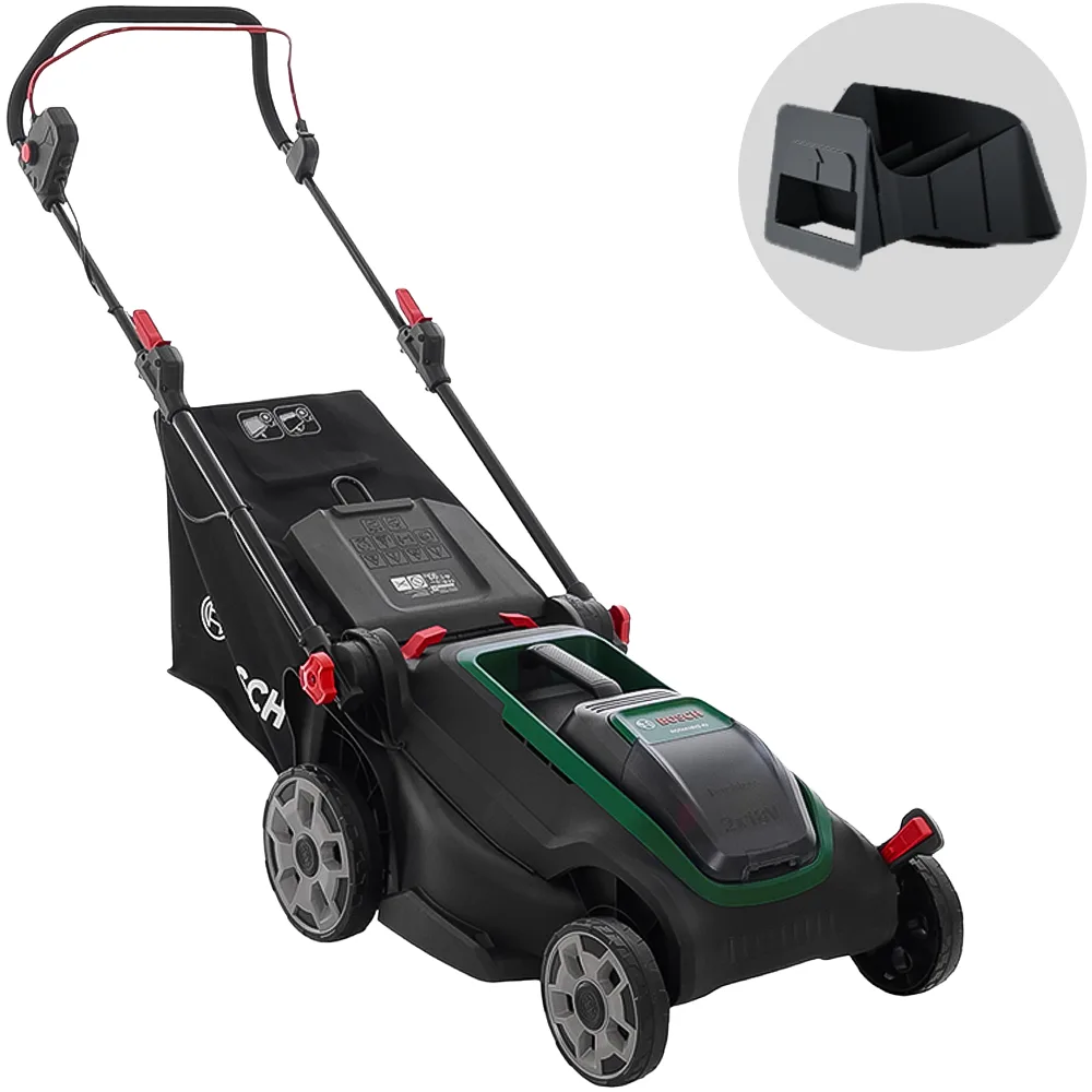 Bosch Rotak18V2-43 - Tondeuse à gazon à batterie - Largeur de coupe 43 cm