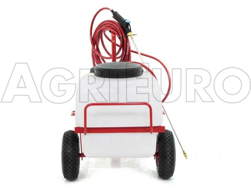 Pulvérisateur à batterie 12 V de 50 l - Pompe de pulvérisateur électrique sur chariot