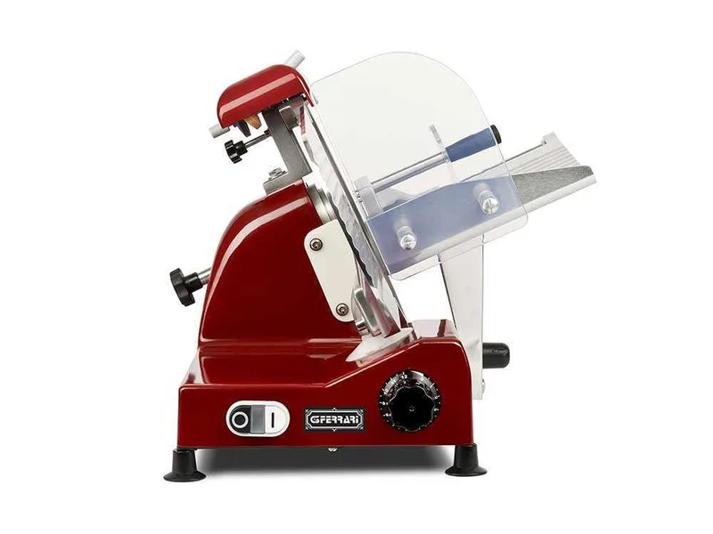 G3 Ferrari Emilia 250 Rouge - Trancheuse avec lame en acier inox 250 mm - 240 W
