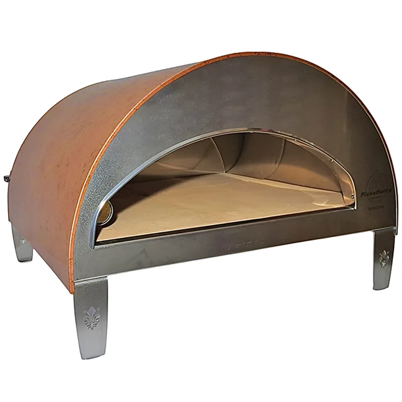 Pizza Party Ispirazione - Four à pizza à gaz d'extérieur - Chambre de cuisson 60 x 70 cm - Sole en biscotto réfractaire
