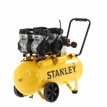Stanley DST 300/8/50-2 - Compresseur d'air électrique monophasé silencieux, oil-less - Moteur 2.6 CV - 50 L