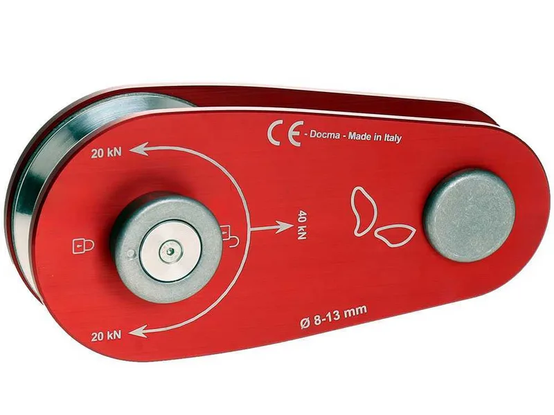 Kit de déviation avec câble Choker Docma - Poulie Ø 10-13 mm 40Kn - 2 élingues