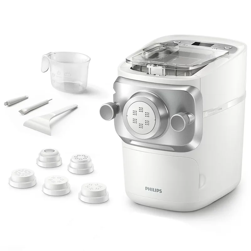 Philips Pasta Maker 7000 HR2660/00 - Machine à pâte électrique 2 in 1 - Pétrissage et extrusion