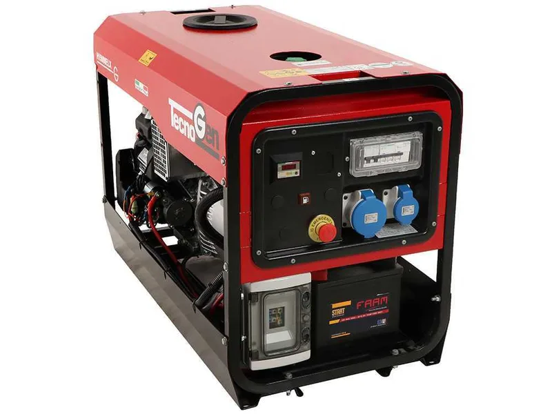 TecnoGen H15000ELX - Groupe électrogène à essence - Honda GX690 - Continu 9.4 kW monophasé