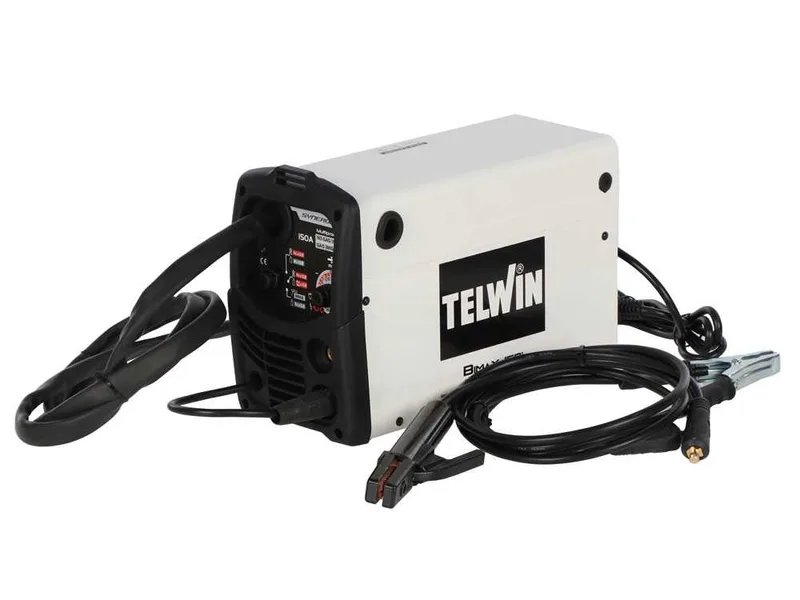 Telwin Bimax150i Synergic - Poste à souder Inverter multiprocédé (MIG-MAG/FLUX/MMA), à courant continu (DC)