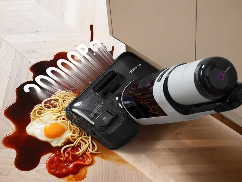 Tineco Floor One i5 Stretch Plus - Autolaveuse à batterie - 3 en 1 : lave, sèche et aspire