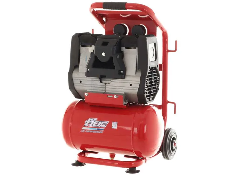 Fiac Magnum XS258 - Compresseur d'air électrique monophasé insonorisé, oil-less - Moteur 2 CV - 10 L