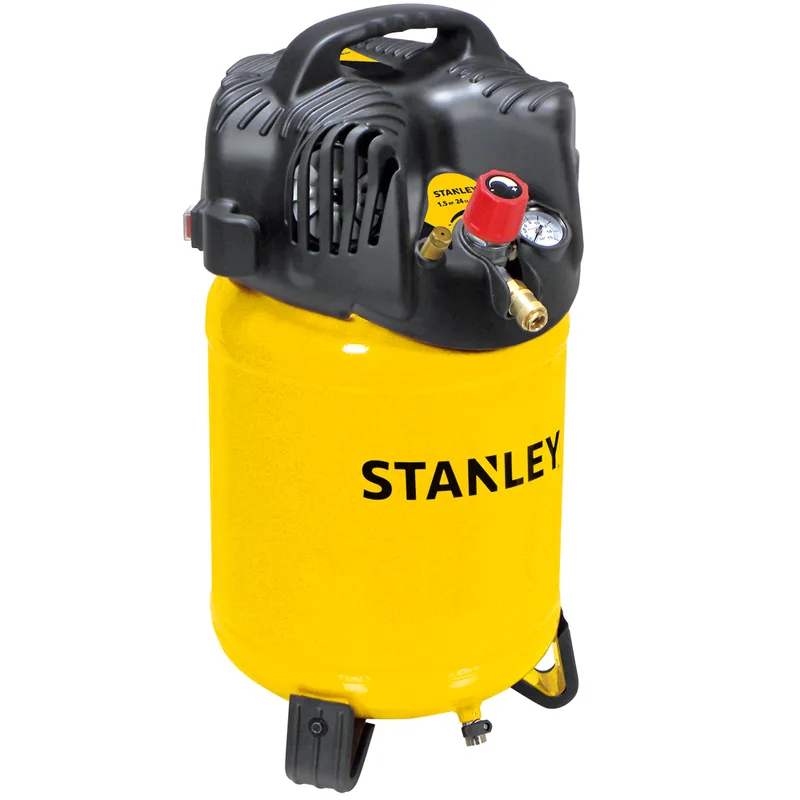 Stanley D200/10/24 - Compresseur d'air électrique portatif monophasé - Moteur 1.5 CV - 24 L