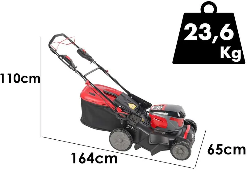 Ama Freemow 98700 - Tondeuse à gazon autotractée à batterie - 40 V