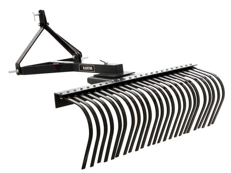 Râteau pour tracteur Blackstone B-LRK 150 avec raccords à 3 punti