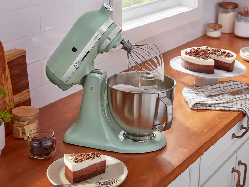 KitchenAid Artisan 5KSM125-EPT Pistache - Batteur mélangeur planétaire avec tête relevable