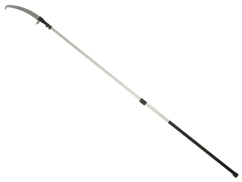 Castellari PO35P+ATO3 - Scie de jardin sur perche ovale en aluminium - 180-300 cm - Lame de 35 cm