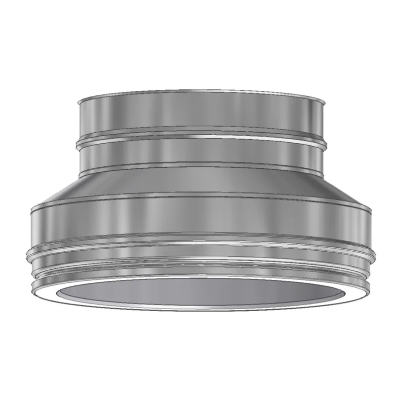 Schiedel extension ICS double paroi 180mm - 200mm brillant