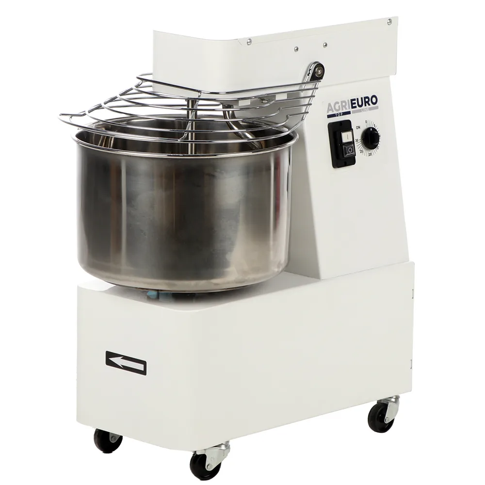AgriEuro Top-Line Mixer 1000 S - Pétrin à spirale - Capacité 8 Kg