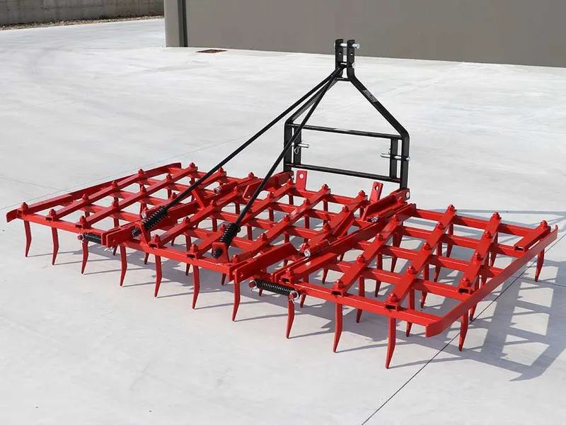 Herses à dents fixes série lourde AgriEuro EPP50 - Porté / Tracté - 50 dents refermables - 250 cm