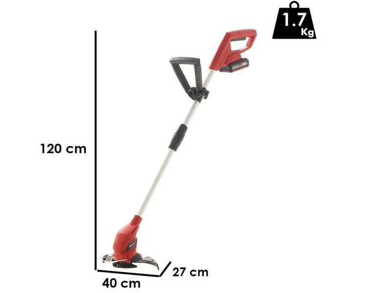 Einhell GC-CT 18/24 - Coupe-bordure à batterie - 18V 2Ah