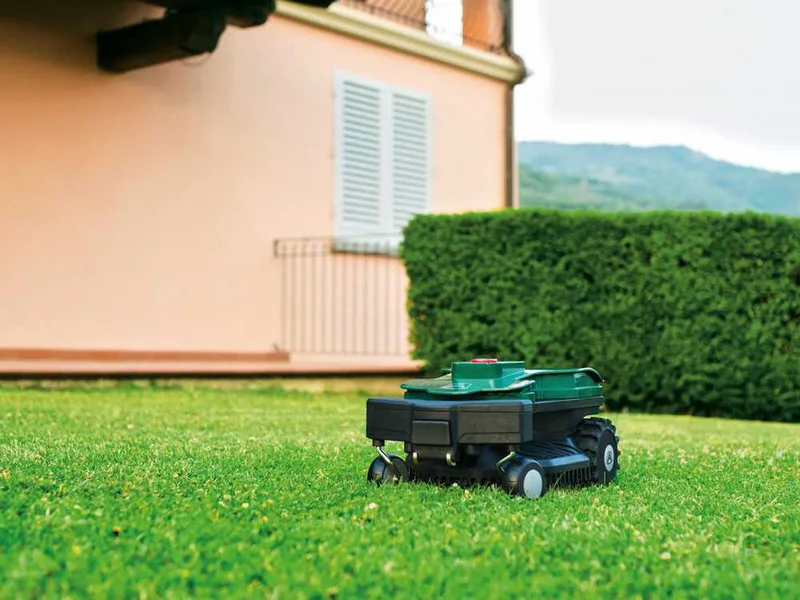 Ambrogio L15 Deluxe - Robot tondeuse avec fil périphérique - Batterie 25,9 V et 5 Ah
