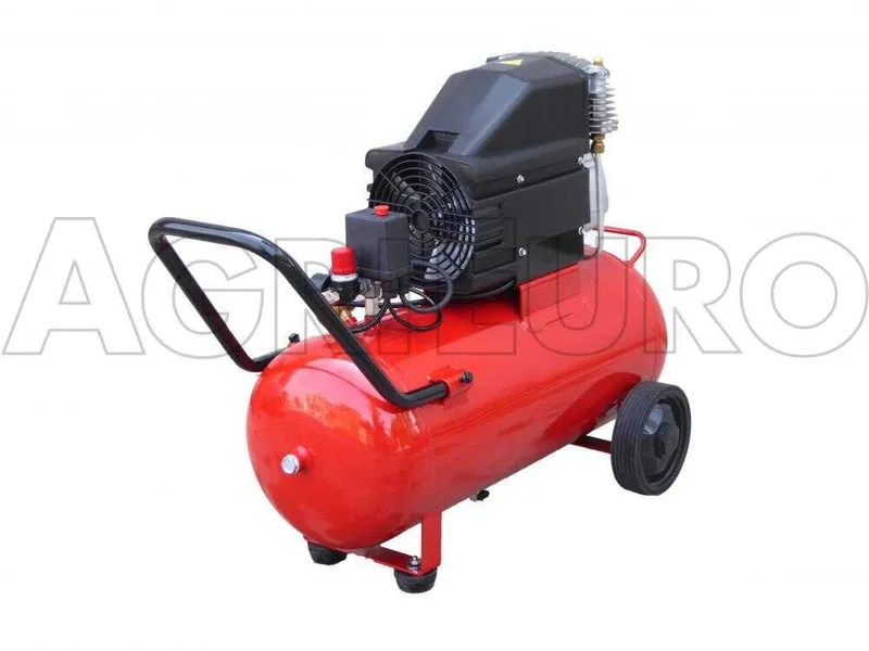 Fini Super Tiger MK 312 - Compresseur d'air électrique monophasé - Moteur 3 CV - 50 L
