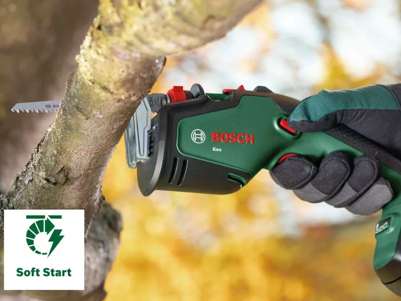 Bosch KEO - Scie sabre à batterie - 18 V 2 Ah