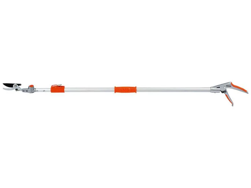 Stocker Art. 604 - Coupe-branches télescopique de 180-300 cm - perche et tête orientables