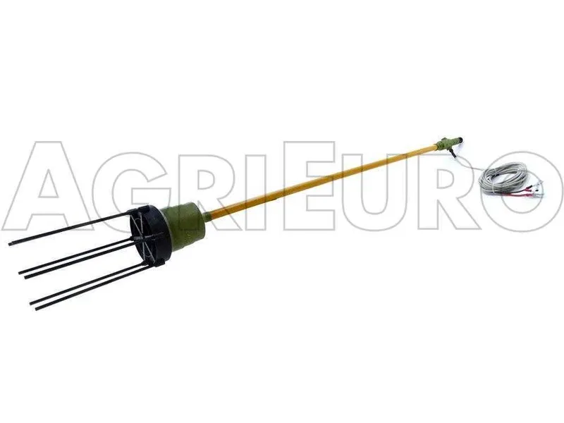 Oliviero Synthesis - Peigne vibreur électrique à batterie de 180 cm avec perche fixe en aluminium