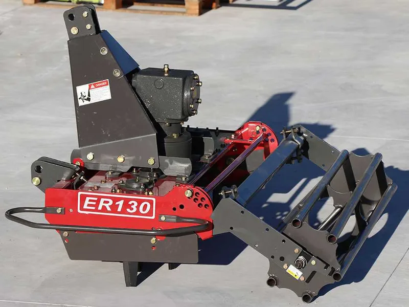 Herse rotative GeoTech Pro ER 130 - largeur de travail 130 cm -12 lames Série légère