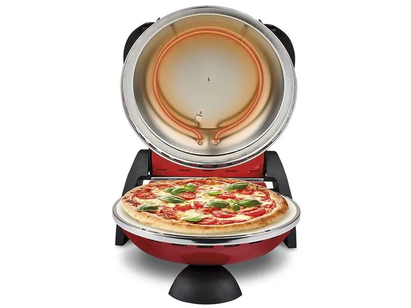 G3 Ferrari Delizia Rouge - Four à pizza électrique - Pierre réfractaire