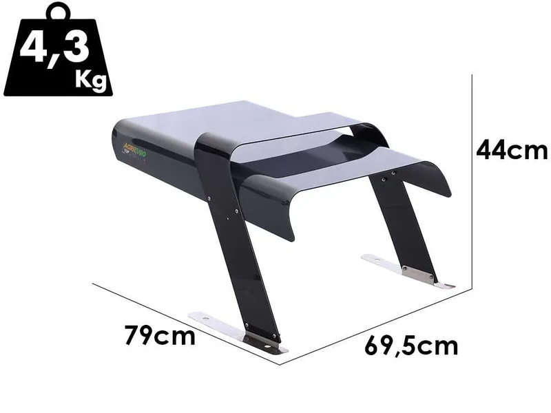 Abri universel One 1.0 pour tondeuse robot - 79 x 69,5 x 44 cm