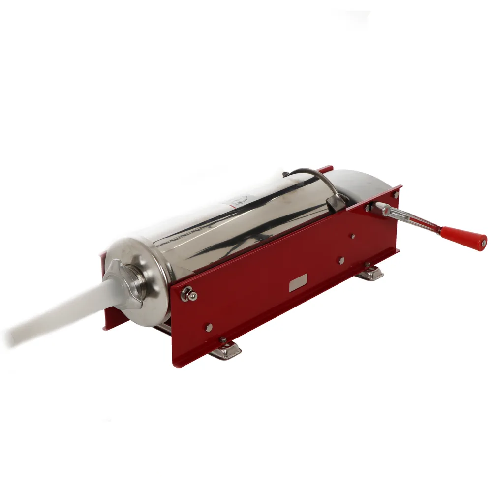 Tre Spade Mod. 7 Rouge - Poussoir à saucisse manuel 7 kg - 2 vitesses