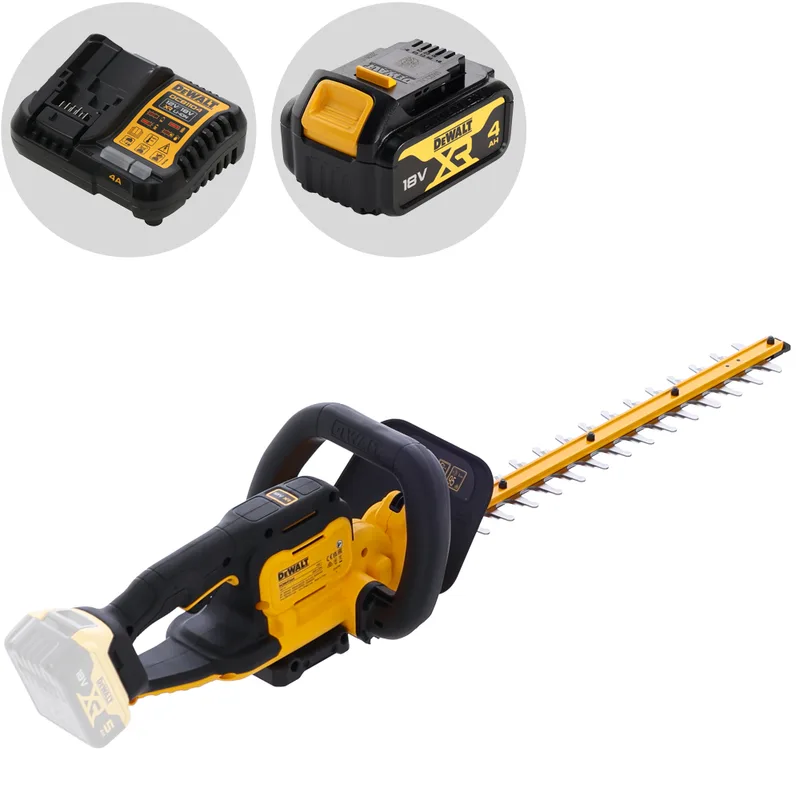 DeWalt DCMHT562P1-QW - Taille-haie à batterie - 18 V 4 Ah - Lame de 55 cm