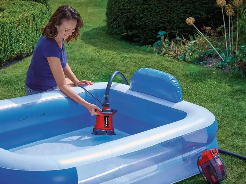 Einhell GE-DP 18/25 LL Li - Solo - Pompe immergée pour eaux chargées