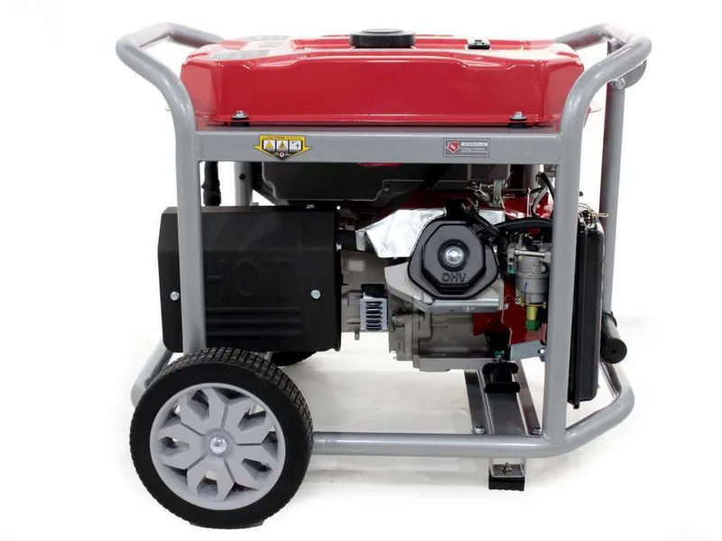 GeoTech Pro GGP 6500-3 - Groupe électrogène sur chariot avec AVR 5.5 kW - Continue 5 kw Triphasé