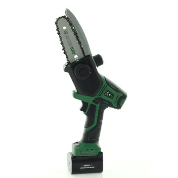 GreenBay Top Saw 5C - Élagueuse électrique à batterie - Avec 2 batteries de 16,8 V - 2 Ah