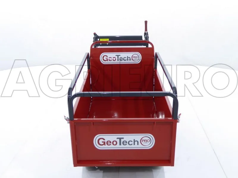 Brouette à moteur GeoTech Pro GeoPorter 530E Hydro, basculement hydraulique, charge 500 kg