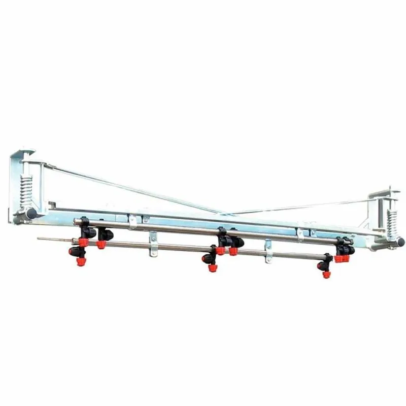 Rampe de désherbage mécanique galvanisée largeur 3,5 m avec 7 jets