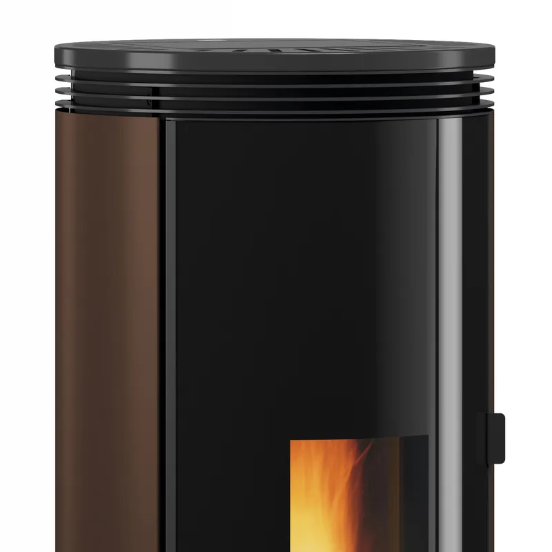 Extraflame Evolution Line Pamela poêle à granulés acier bronze