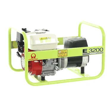 Pramac E 3200 - Groupe électrogène 2.6 KW monophasé à essence - avec moteur Honda GX 160